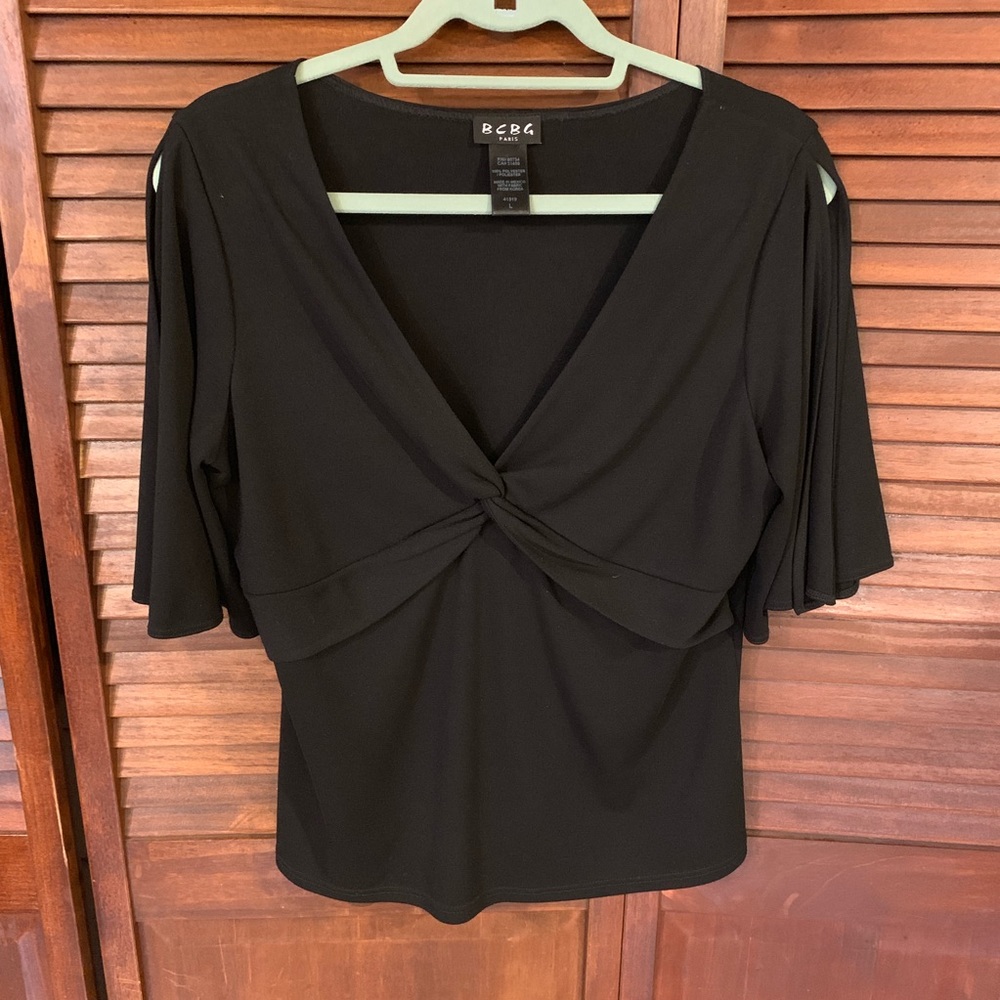 Bcbg Split Sleeve Blouse - image 1